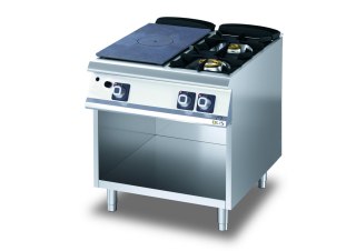 Kuchnia Żeliwna 2 Palniki Gazowa 15,1 kW Olis 16060003
