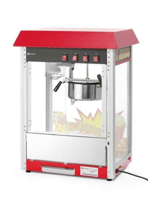 Maszyna Urządzenie do Popcornu na Festyn Imprezę 560x420x770 Hendi 282762 Maszyna Urządzenie do Popcornu na Festyn Imprezę 560x420x770 Hendi 282762
