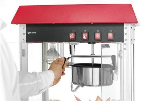 Maszyna Urządzenie do Popcornu na Festyn Imprezę 560x420x770 Hendi 282762 Maszyna Urządzenie do Popcornu na Festyn Imprezę 560x420x770 Hendi 282762