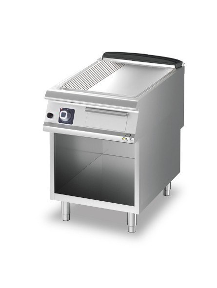 Płyta Grillowa Gazowa 1/3 Ryflowana 2/3 Gładka 9 kW Olis 16130081 Płyta Grillowa Gazowa 1/3 Ryflowana 2/3 Gładka 9 kW Olis 16130081