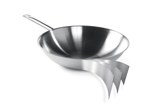 Wok 3-Ply bez Pokrywki ⌀360x90 Hendi 839003 Wok 3-Ply bez Pokrywki ⌀360x90 Hendi 839003