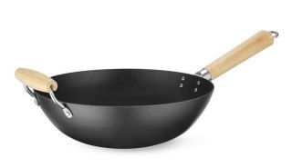 Wok z Drewnianym Uchwytem ⌀324x565 Hendi 627907