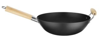 Wok z Drewnianym Uchwytem ⌀324x565 Hendi 627907