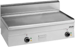 Płyta grillowa elektryczna, stołowa 1000x600 - gładka, chromowana, Minima 600 Wariant podstawowy MBM