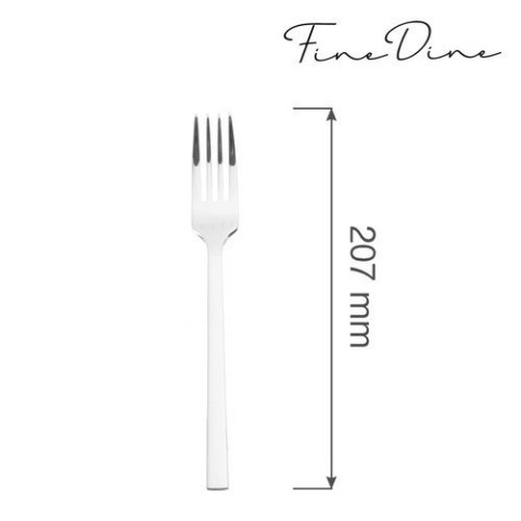 Widelec Restauracyjny Stołowy Lugano 207 mm Fine Dine Widelec Restauracyjny Stołowy Lugano 207 mm Fine Dine
