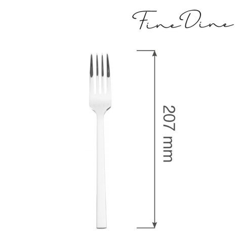 Widelec Restauracyjny Stołowy Lugano 207 mm Fine Dine Widelec Restauracyjny Stołowy Lugano 207 mm Fine Dine