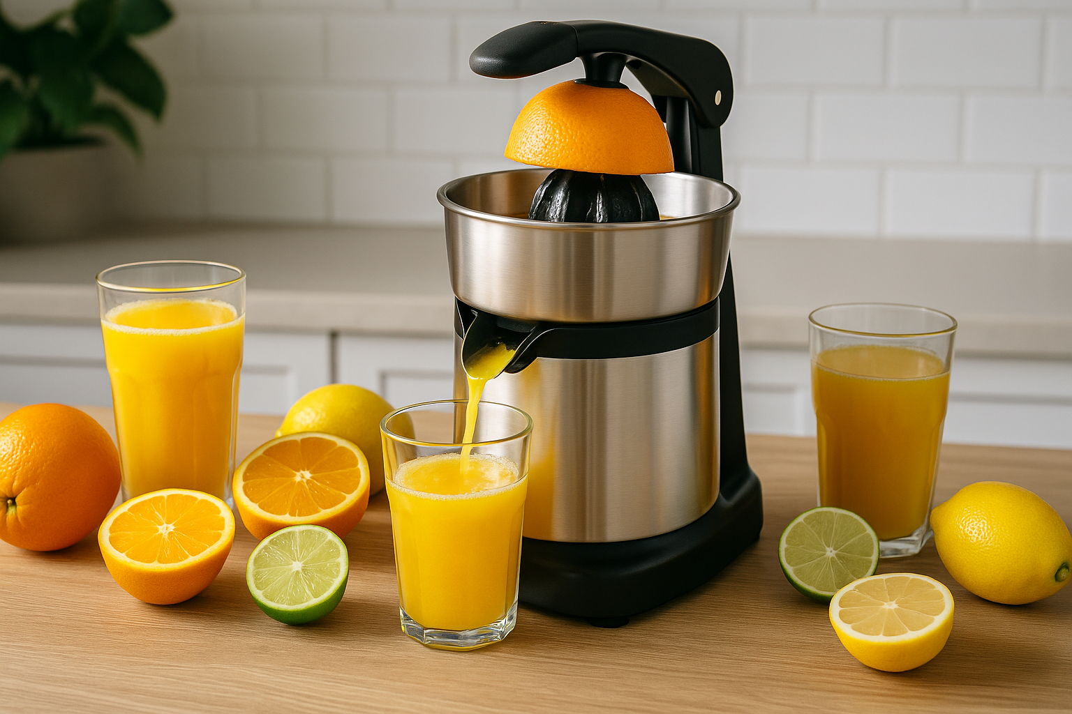 Świeżo wyciskane soki w lokalu – dlaczego warto zainwestować w wyciskarkę do cytrusów jesienią?