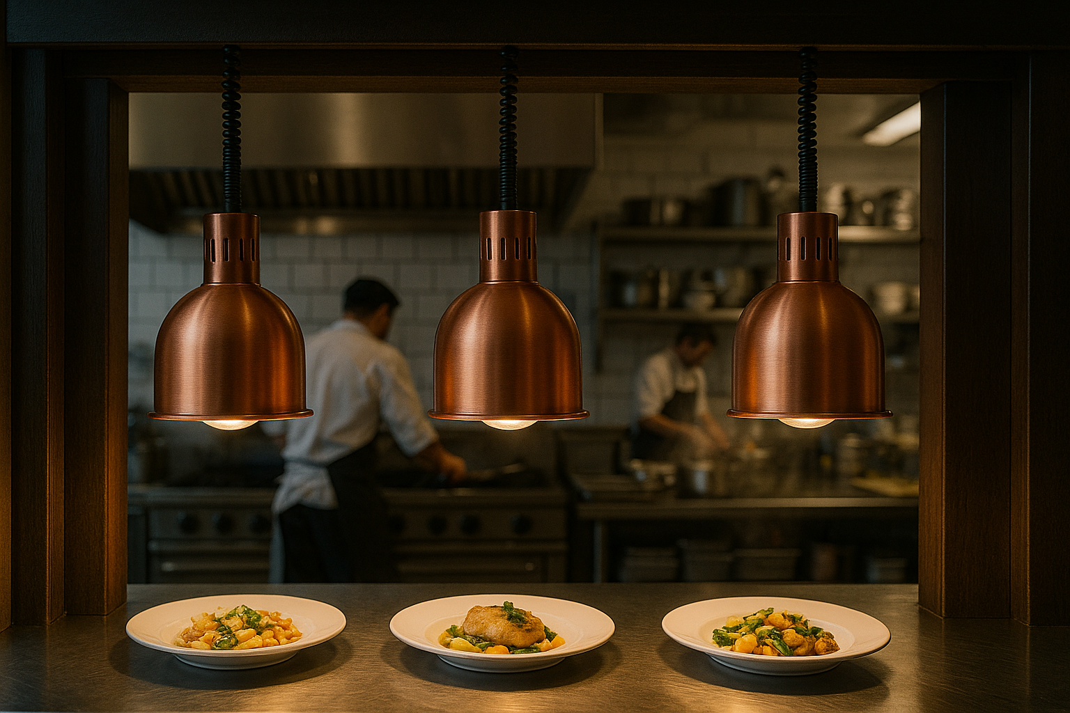 Lampy grzewcze do potraw – 3 stylowe modele, które podniosą jakość serwisu w gastronomii