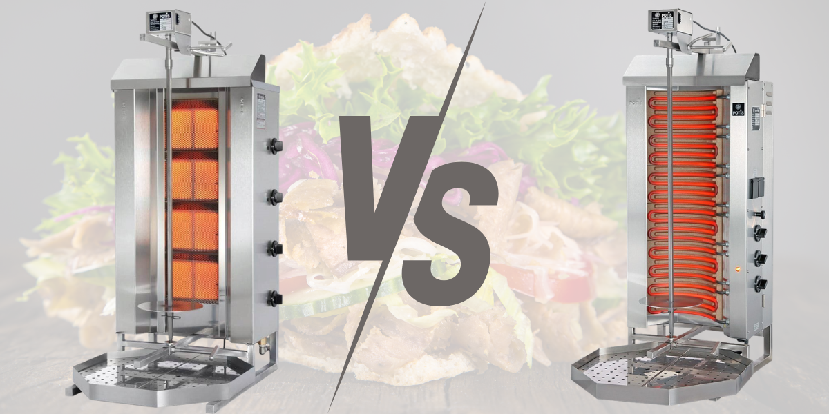 Opiekacz gazowy vs elektryczny do kebaba &ndash; por&oacute;wnanie