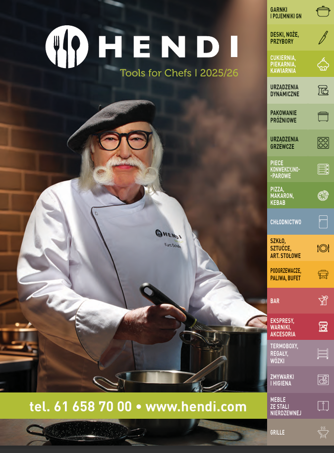 Nowy katalog Hendi 2025/2026 - sprzęt gastronomiczny w MyGastro.pl
